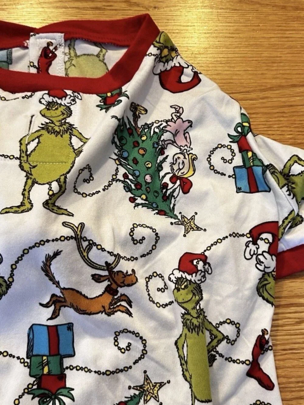Grinch & Lamb Chop Lot 2 Lg Dog Christmas Outfits! Festive Halloween
